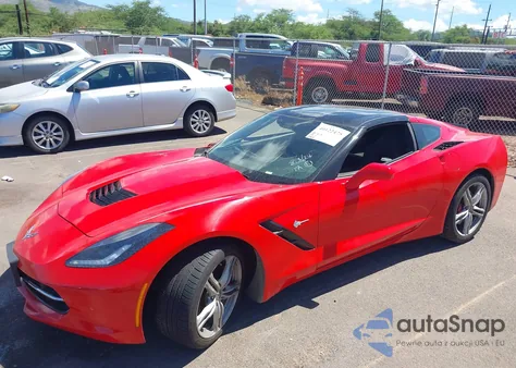 2016 Chevrolet Corvette Stingray из США, поврежденный, VIN 1G1YB2D72G5111686